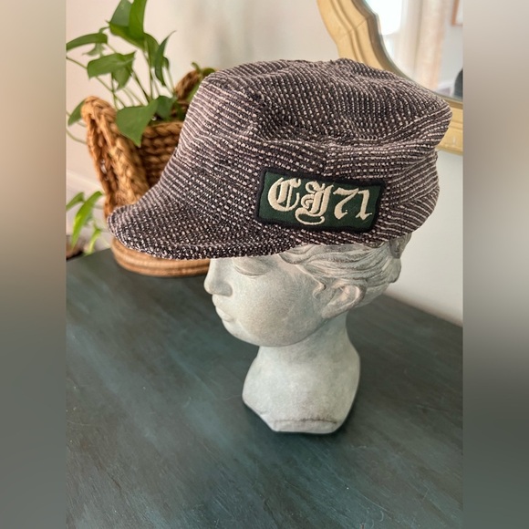 Cremieux tweed hat men’s one size green lining band. Fully lined. - Picture 1 of 7